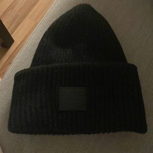 Acne studio hat black